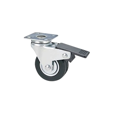 RUOTA PER MOBILI ART.160BIS ø 60 piastra mm 60 x 60 - AVO