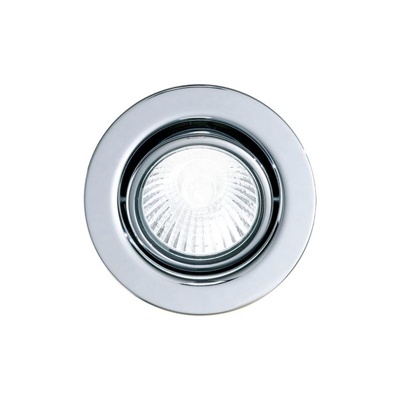 EGLO Einbauspot 12V illuminazione da soffitto Cromo GU5.3 20 W C [Classe di efficienza energetica C]