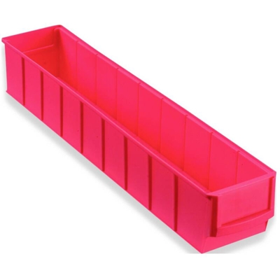 Allit 456561 Cassetta impilabile da magazzino (L x L x A) 91 x 500 x 81 mm Rosso 1 pz.