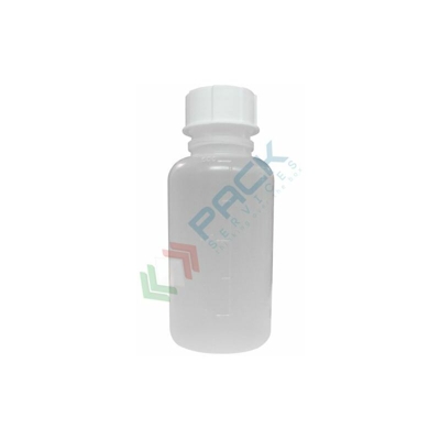 Kartell Labware - Bottiglia in plastica (PP), cilindrica a collo largo, capacità 500 ml, chiusura con tappo a vite normalizzato (incluso) (500 ml)
