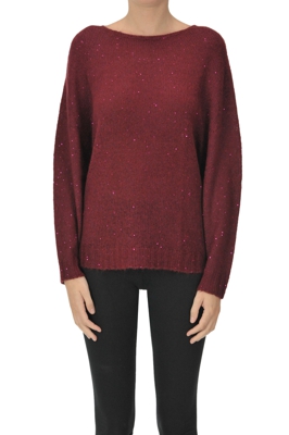 Sequined pullover