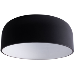 ITALIA PLAFONIERA TONDA BARON ATTACCO GRANDE E27 DIAMETRO 52CM COLORE NERO OPACO 609800432 - Trio Lighting precio