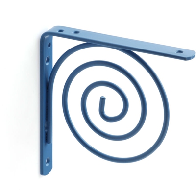 Reggipiani decorativi SPIRAL, Acciaio, Blu celeste. Marchio - REI