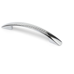 REI - Maniglia stile contemporaneo , Zama, Cromato Lucido, 128mm interasse. Marchio precio