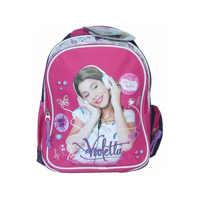 Bakaji - Zainetto Scuola Zaino Asilo e Tempo Libero Disney Violetta Zaino