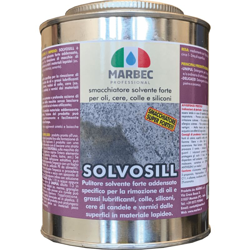 Marbec - SOLVOSILL 1KG | Smacchiatore solvente forte per la rimozione di oli, cere, colle e siliconi características