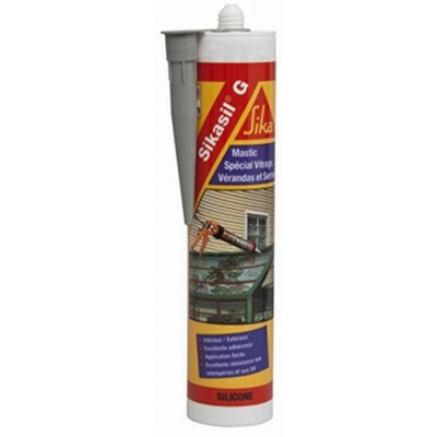 Sika - Sigillante siliconico elastico per la produzione di anelli di tenuta sil G - Grigio - 300ml