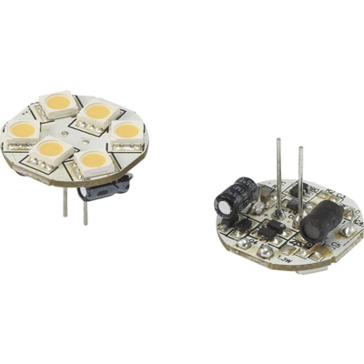 LED (monocolore) Classe energetica: A (A++ - E) Renkforce 792397 G4 Potenza: 1.2 W Bianco caldo 2 kWh/1000h