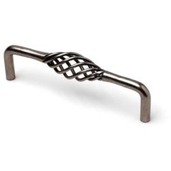 Maniglia stile rustico, Acciaio, Peltro, 128mm interasse. Marchio REI precio