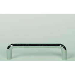 REI - Maniglia stile contemporaneo , Acciaio, Cromato Lucido, 96mm interasse. Marchio en oferta