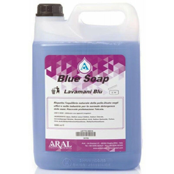 Aral - Blue Soap Sapone Liquido Lavamani Neutro con una Delicata Profumazione Tanica 5 Kg Prodotto Italiano en oferta