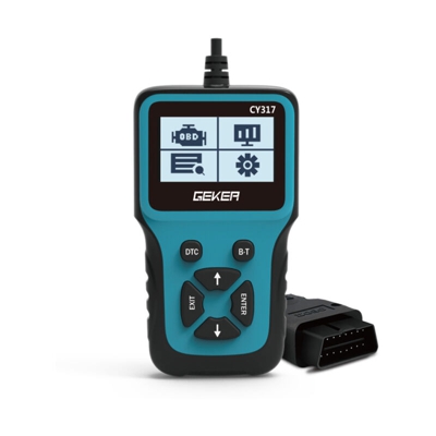 Diagnosi per Auto Automative Codici OBD II Scanner Diagnostico Strumento per Motore Auto Lettore di Codice di Errore - GEKER