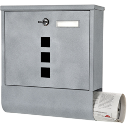 Cassetta delle lettere con cassetta per giornali 30x33,5x10cm Cassetta delle lettere Sistema di cassetta delle lettere Cassetta delle lettere con en oferta