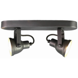 LABEL51 Faretto con 2 Luci Max 30x9x16 cm Grigio precio