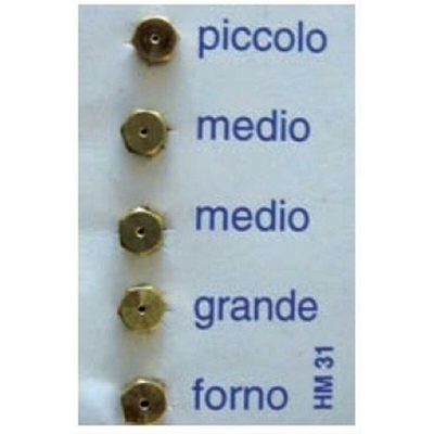 Eurostore07 - UGELLI PASSO 6 MB GAS BOMBOLA GPL CUCINE A GAS CANDY ELBA DELONGHI GASFIRE 2 ME