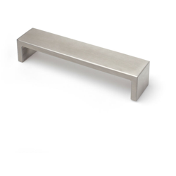 REI - Maniglia stile contemporaneo, Acciaio, Inox Satinato, 192 mm interasse. Marchio precio