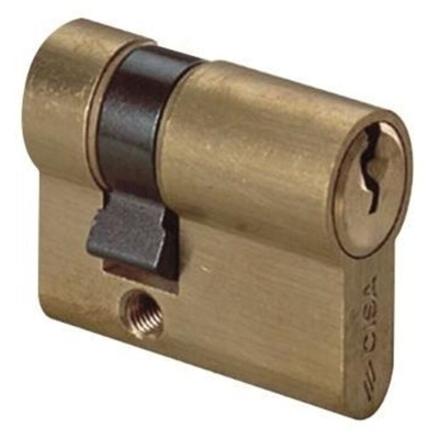 Cilindro Mezzo da Infilare Sagomato Cisa 0G304.02 Misura 39,5 mm 30/10 mm Ottone