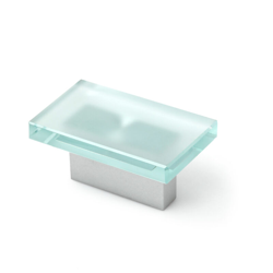 Maniglia stile contemporaneo, Alluminio, Traslucido/Anodizzato Satinato, 32 mm interasse. Marchio REI características