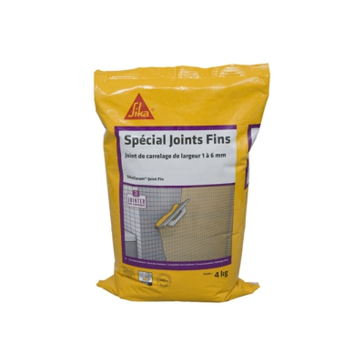 Sika - Stucco per piastrelle per interni ed esterni pronto all'impasto - Stucco fine Ceram - Beige - 4 kg