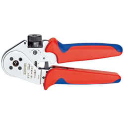 Knipex Pinza a quattro punzoni per contatti torniti 180 mm - 97 52 63 en oferta