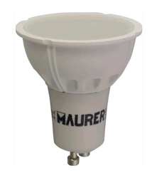 LAMPADA LED DICROICA attacco GU10 220V 6W 430L 6500K - Maurer características