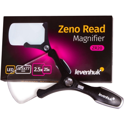 Lente di ingrandimento Levenhuk Zeno Read ZR20