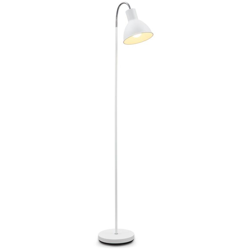 B.k.licht - Lampada da terra, piantana elegante con paralume orientabile, altezza 1.450mm, adatta per 1 lampadina E27 non inclusa, interruttore a precio