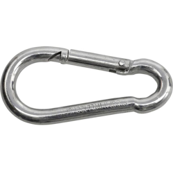 Moschettone Acciaio, da 8 x 80 mm SWG 680 154 881 80 (L x L) 80 mm x 8 mm precio