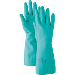 Guanti Verdant, Nitrile Vel., Gr. 10, Verde, Fortis (A 12) en oferta