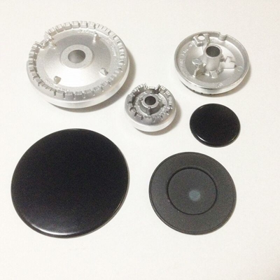 Ariston Indesit Spartifiamma + Bruciatori Cucina Gas Nero Lucido 3 Fuochi S 2723 - EUROSTORE07