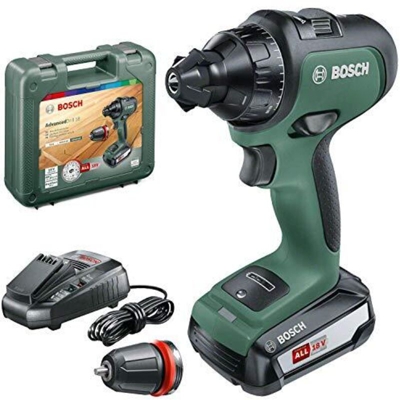 Bosch Home and Garden AdvancedDrill 18 Trapano avvitatore a batteria 18 V 2.5 Ah Li-Ion incl. batteria ricaricabile, in