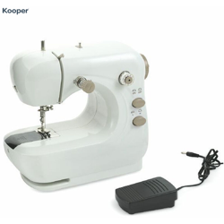Mini Macchina Da Cucire Portatile Da Viaggio Con Pedale Elettrica E A Batterie - KOOPER precio