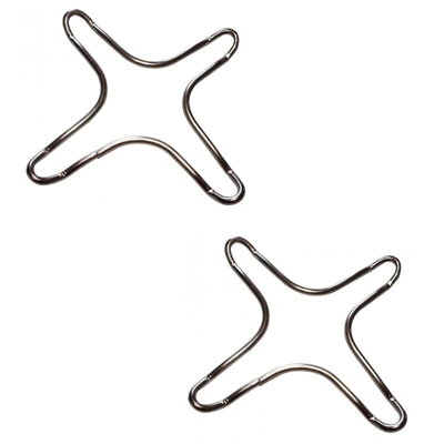 Eurostore07 - 2 PZ RIDUZIONE GRIGLIA CUCINA A GAS COLORE INOX UNIVERSALE PER CAFFE PICCOLA