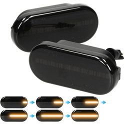 2x LED dinamico pagine frecce smoke indicatori direzione Ford Focus VW Golf 3 4 - ECD GERMANY en oferta