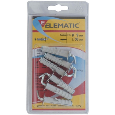 Itw Construction Products Italy - ELEMATIC BLISTER TASSELLI ENP/OA 9 (PZ.6) (1 CF)