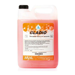 Gladio Aral Detergente Sgrassante Universale Autolucidante Pluri Impiego Tanica 5 Kg en oferta