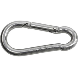 Moschettone Acciaio zincato galvanizzato SWG 680 154 851 80 (L x L) 50 mm x 5 mm precio