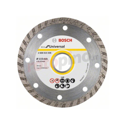 Disco diamantato ECO Turbo 125x22,23mm 10 pezzi - BOSCH en oferta