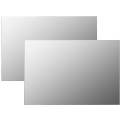 Specchi Da Parete 2 Pz 60x40 Cm Rettangolari In Vetro