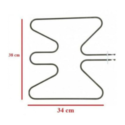 Eurostore07 - SMEG RESISTENZA INFERIORE FORNO 1200 W CM 34 X 38 cm flangia 7 cm OM precio