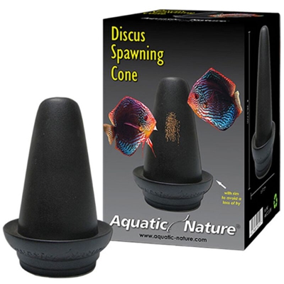 Aquatic Nature Cono Professionale per Discus in Terracotta con Base Concava Misure Diametro 17x25H cm