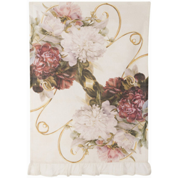 Canovaccio Strofinaggio Asciugapiatti Cucina Shabby Chic Floreale Blanc Mariclò precio