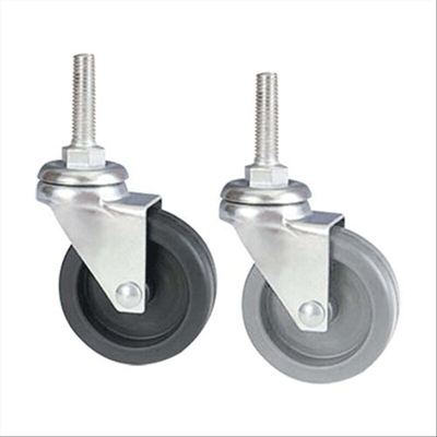 AVO - Ruota Per Mobili Art. 160/B Ø 50 - Perno Mm 8 X 30 - Nera