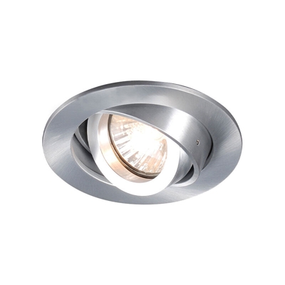 QAZQA Faretto da incasso club - Design - Alluminio - Alluminio - Tondo Max. 1 x Watt