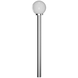 Lampione da giardino Monate h. 110 cm, 1 lampada - VIDAXL en oferta