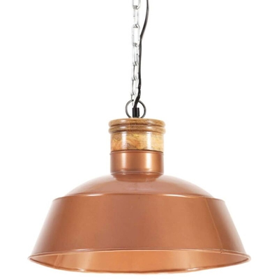 Lampada a Sospensione Industriale 42 cm Rame E27 - VIDAXL