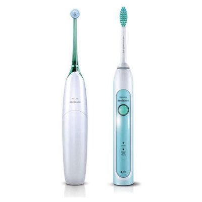 Sonicare AirFloss HX8271/20 Spazzolino Elettrico Verde / Bianco
