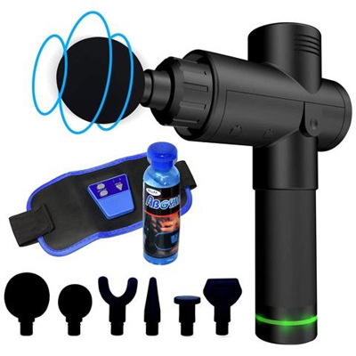 Massaggio Muscolare Muscolare Gun Relax Fitness Equipment + Dimagrisce Cinghia Elettrostimolazione + Gel Snellente