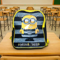 Zaino Minions 6D 32Cm Cartella Scuola Estensibile Bambini 32x26 Cm - LGVSHOPPING en oferta