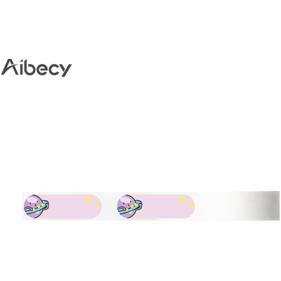 Aibecy - Carta per stampa termica DP1240-160C 12 * 40mm 160 fogli / rotolo Sezione Cosmos C.